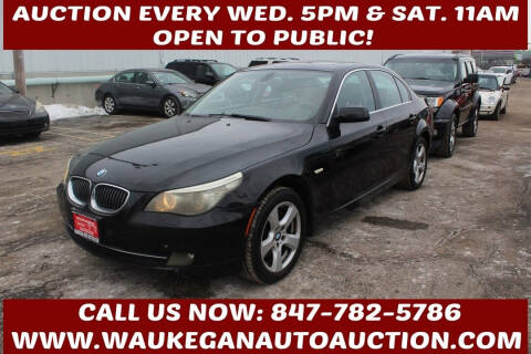 2008 BMW 5 Series for sale at Waukegan Auto Auction in Waukegan IL