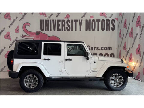 2015 Jeep Wrangler Unlimited Sahara