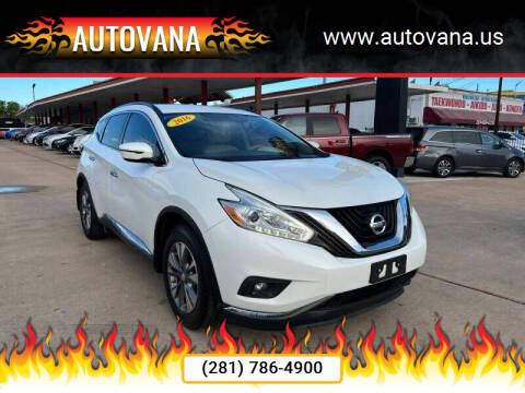 2016 Nissan Murano for sale at AutoVana in Humble TX