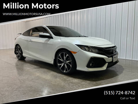 2017 Honda Civic for sale at Million Motors in Adel IA