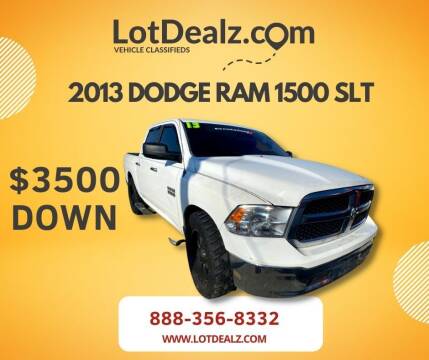 2013 RAM Ram Pickup 1500 for sale at Lot Dealz in Rockledge FL