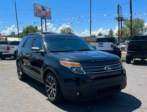 2015 Ford Explorer for sale at Lion's Auto INC in Denver CO