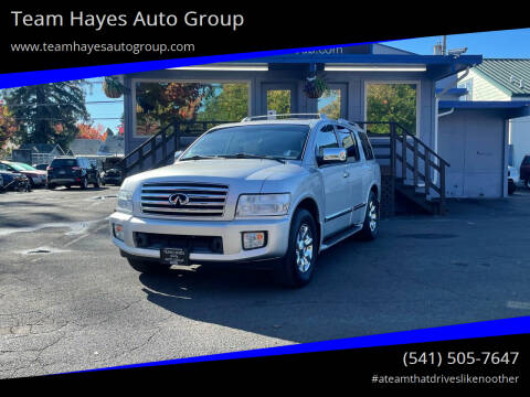2007 Infiniti QX56 for sale at Team Hayes Auto Group in Eugene OR