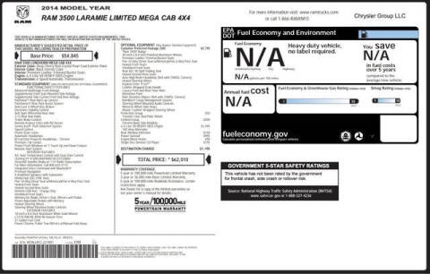 2014 RAM 3500 Laramie Longhorn