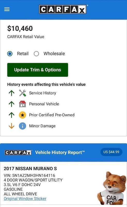 2017 Nissan Murano S