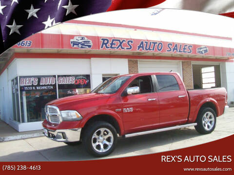 2013 RAM Ram Pickup 1500 for sale at Rex's Auto Sales in Junction City KS