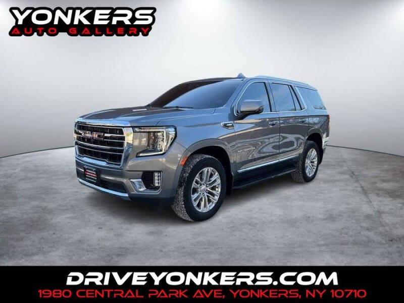 2022 GMC Yukon for sale at SILVERLINE AUTO GROUP in Queens NY