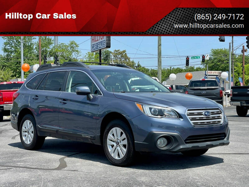 2017 Subaru Outback for sale at Hilltop Car Sales in Knoxville TN