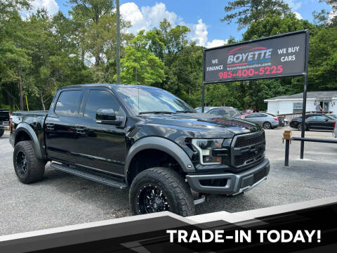 2017 Ford F-150 for sale at Boyette Auto Sales in Covington LA