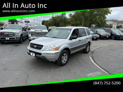 2005 Honda Pilot for sale at All In Auto Inc in Palatine IL