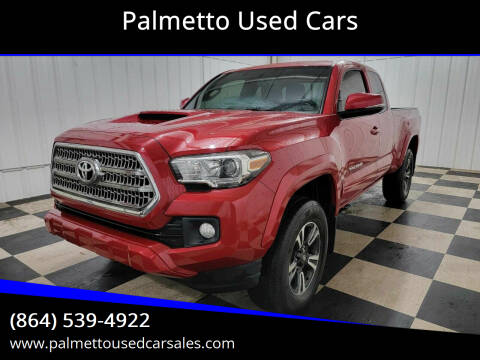 2017 Toyota Tacoma for sale at Palmetto Used Cars in Piedmont SC