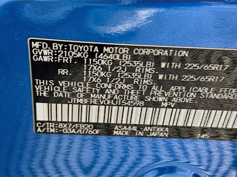 2017 Toyota RAV4 LE