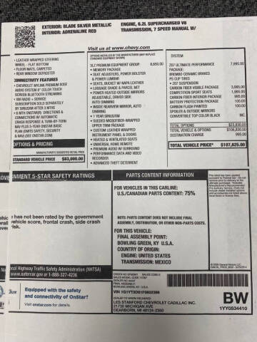 2015 Chevrolet Corvette