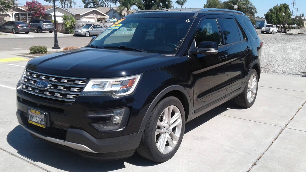 Black 2016 Ford Explorer Limited Limited 4dr SUV 2