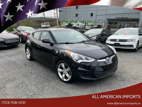 2015 Hyundai Veloster for sale at All American Imports in Alexandria VA