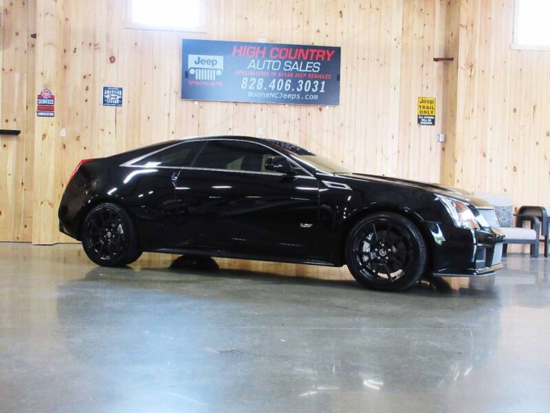 2012 Cadillac CTS-V for sale at Boone NC Jeeps-High Country Auto Sales in Boone NC
