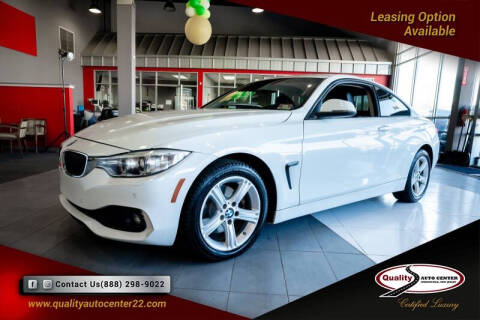 2015 BMW 4 Series for sale at Quality Auto Center of Springfield in Springfield NJ