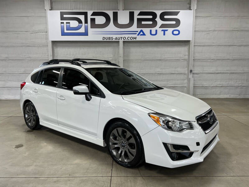 2016 Subaru Impreza for sale at DUBS AUTO LLC in Clearfield UT