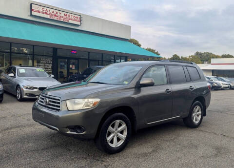 2010 Toyota Highlander for sale at Galaxy Motors in Norfolk VA