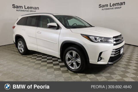 2019 Toyota Highlander for sale at BMW of Peoria in Peoria IL