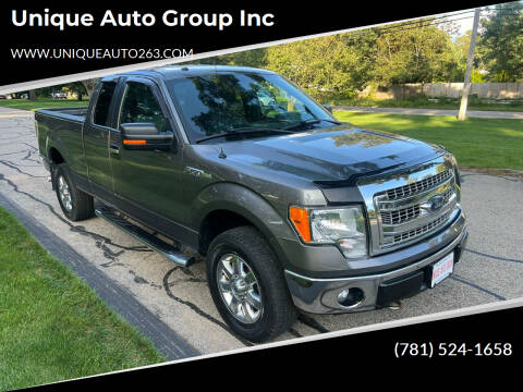 2013 Ford F-150 for sale at Unique Auto Group Inc in Whitman MA