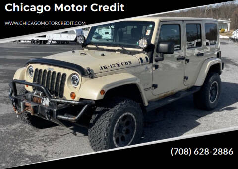 2012 Jeep Wrangler Unlimited for sale at Chicago Motor Credit in South Holland IL