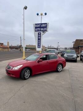 2009 Infiniti G37 Sedan for sale at Right Away Auto Sales in Colorado Springs CO