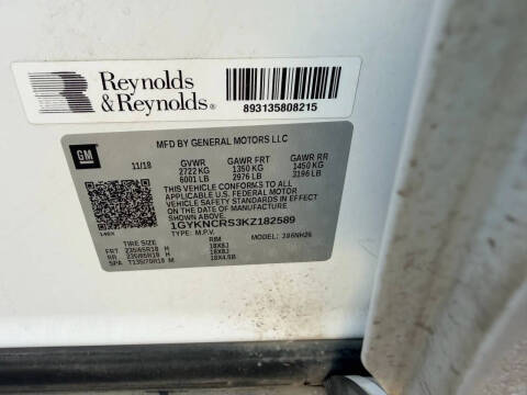 2019 Cadillac XT5 Luxury