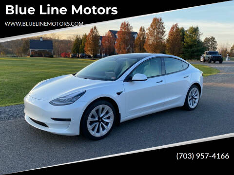 2021 Tesla Model 3 for sale at Blue Line Motors in Winchester VA