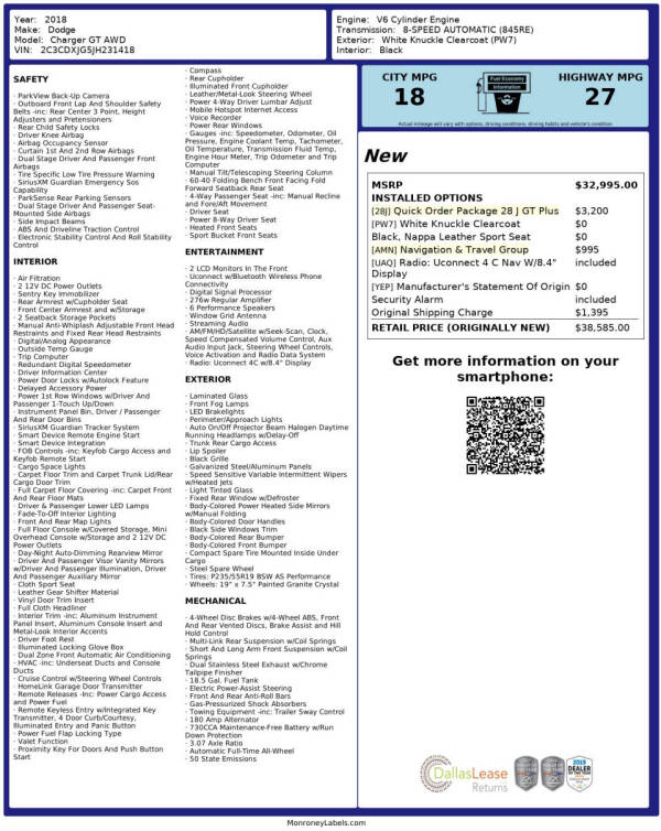 2018 Dodge Charger GT