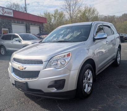 2013 Chevrolet Equinox for sale at TEMPLE AUTO SALES in Zanesville OH