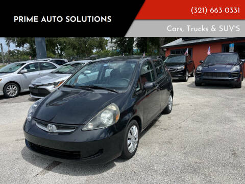 2008 Honda Fit for sale at Prime Auto Solutions in Orlando FL