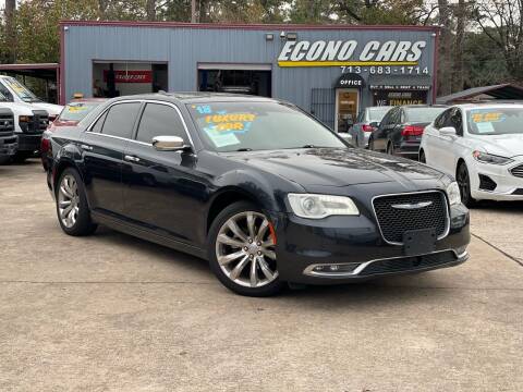 2018 Chrysler 300 for sale at Econo Cars in Houston TX