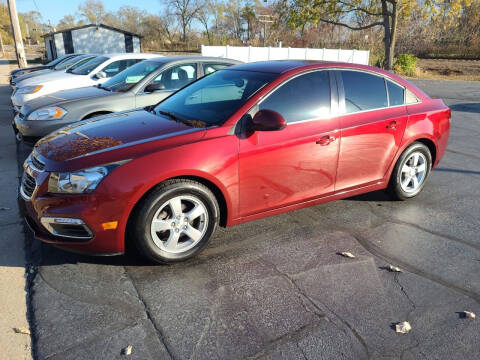 2015 Chevrolet Cruze for sale at Crocker Motors in Beloit WI