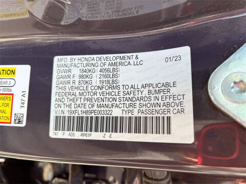 2023 Honda Civic Sport Touring