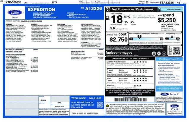 2026 Ford Expedition Platinum