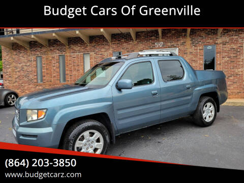 2006 Honda Ridgeline for sale at Budget Cars Of Greenville in Greenville SC