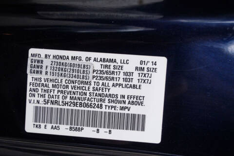 2014 Honda Odyssey LX