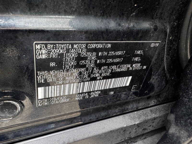 2019 Toyota RAV4 XLE
