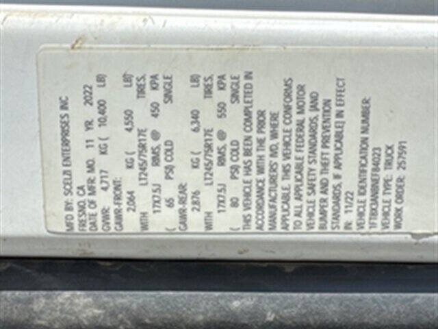 2022 Ford F-350 Super Duty