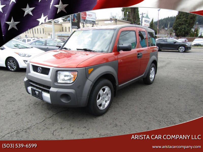 2004 Honda Element for sale at ARISTA CAR COMPANY LLC in Portland OR