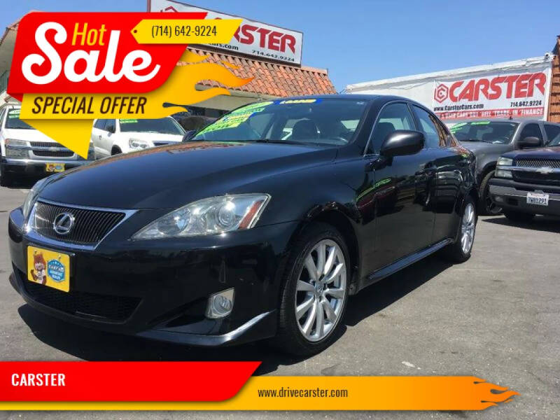 2007 Lexus IS 250 for sale at CARSTER in Huntington Beach CA