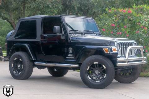 2005 Jeep Wrangler for sale at SELECT JEEPS INC in League City TX