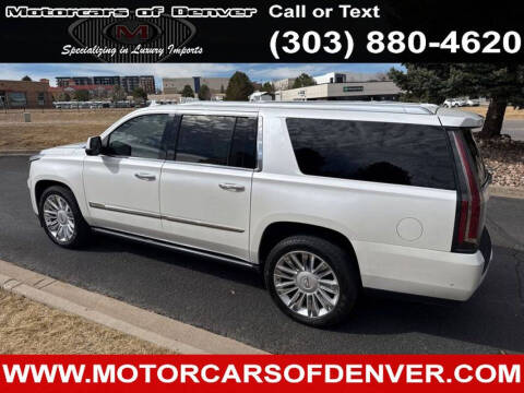 2018 Cadillac Escalade ESV Platinum