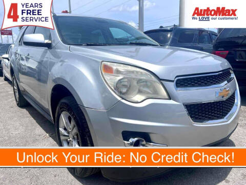 2013 Chevrolet Equinox for sale at Auto Max in Hollywood FL