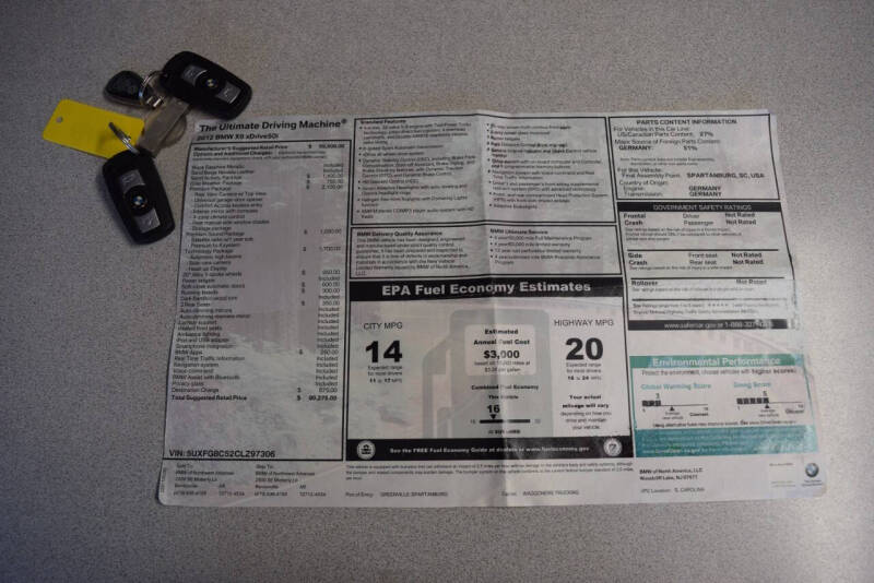 2012 BMW X6 xDrive50i