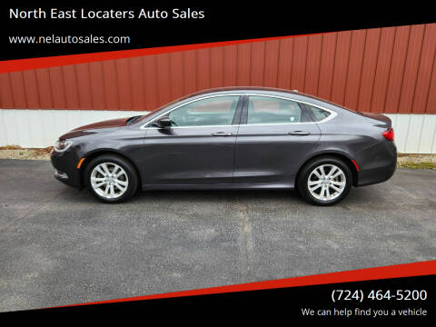 2015 Chrysler 200 for sale at North East Locaters Auto Sales in Indiana PA