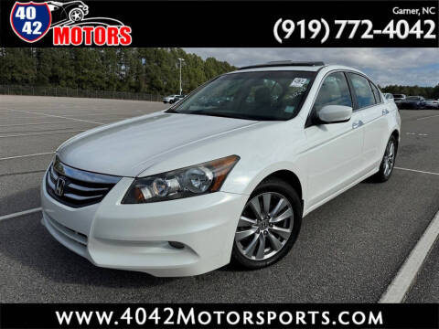 2012 Honda Accord for sale at 4042 Motorsports in Willow Spring NC