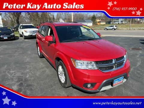 2016 Dodge Journey for sale at Peter Kay Auto Sales in Alden NY