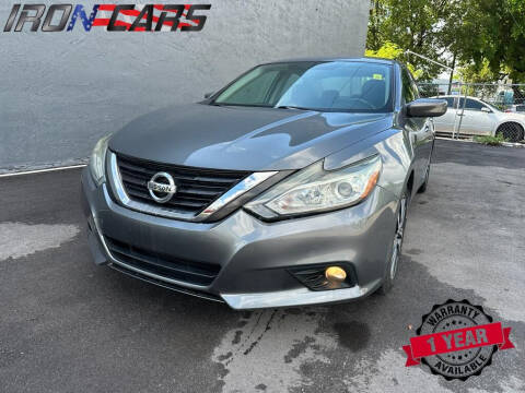 2016 Nissan Altima for sale at IRON CARS in Hollywood FL